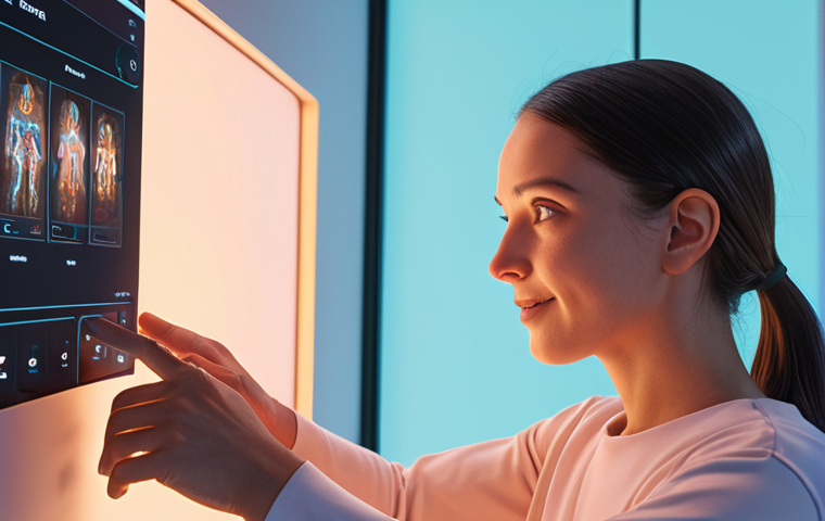 A warm, empathetic AI interface interacting genuinely with a user, subtly conveying understanding and emotional satisfaction beyond mere functionality. The visual blends futuristic technology with a focus on human connection, using a soft, inviting color palette.