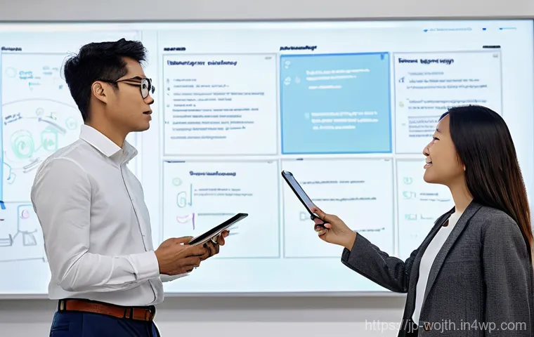 가치중심 기술과 고객 로열티 증대 - **Prompt 2: Human-Centric Tech Hospitality**
    A warm and inviting customer service lounge with so...