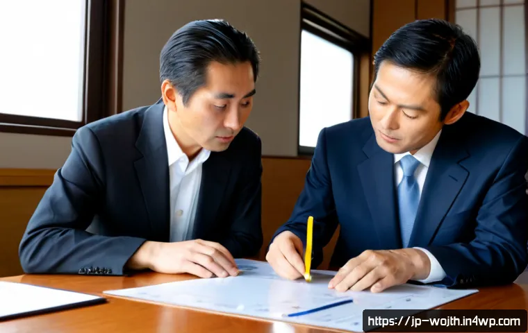 가치중심 기술 선택의 장기적 혜택 - Photorealistic Japanese business team in a bright modern Tokyo office, an older executive and younge...